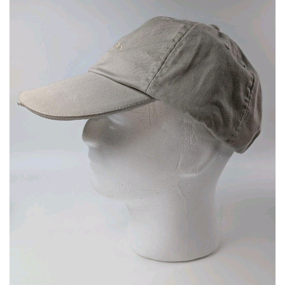 L.L. Bean Pathfinder Lighted Led 100% Cotton Hat Khaki Adjustable Headlamp Hat View 4